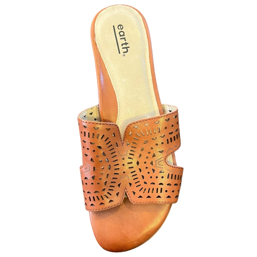 Earth Mykonos Torlos Women's Leather Slide Sandal | Women's 9M - Picture 3 of 5